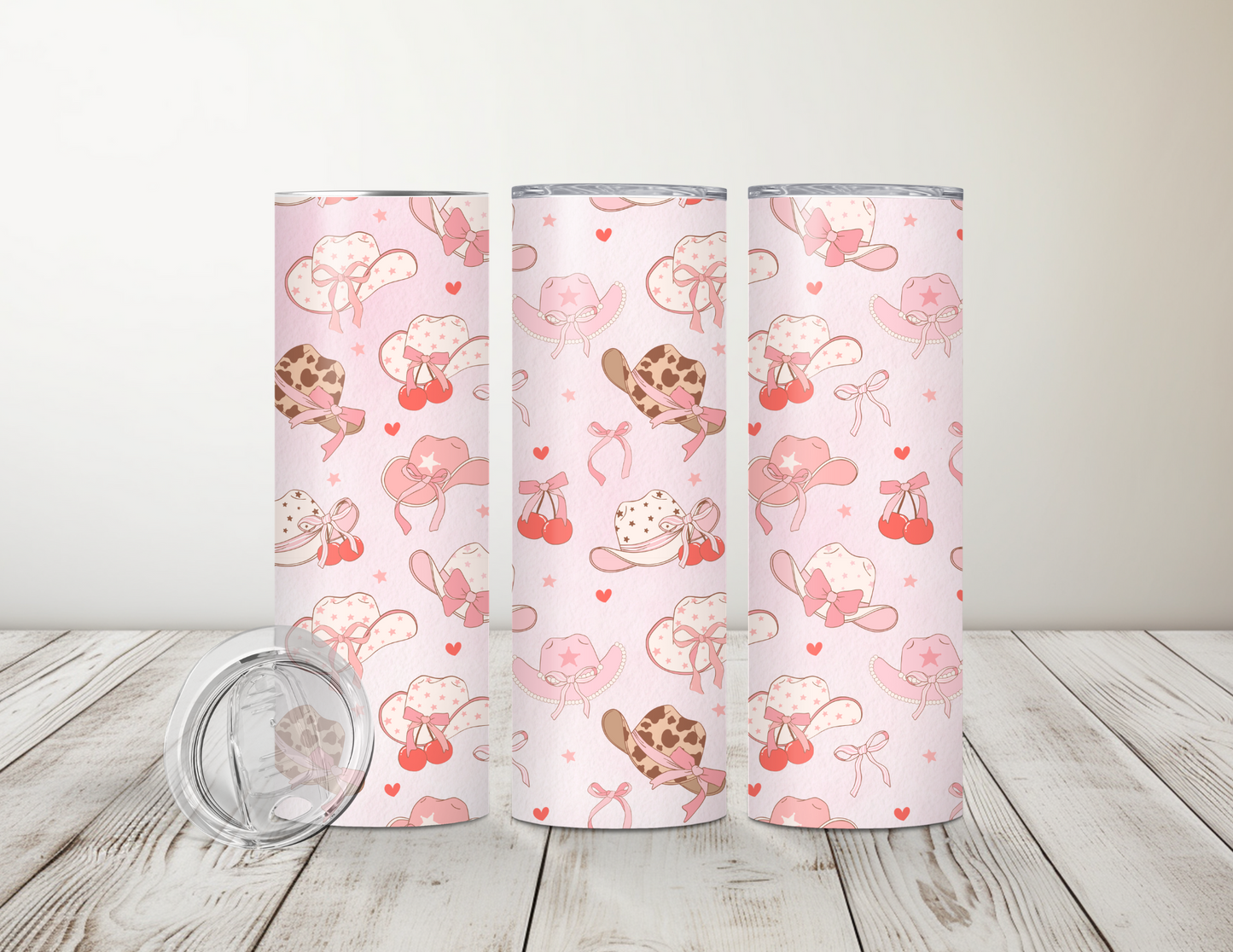 Pink Cowboy 20 oz Tumbler