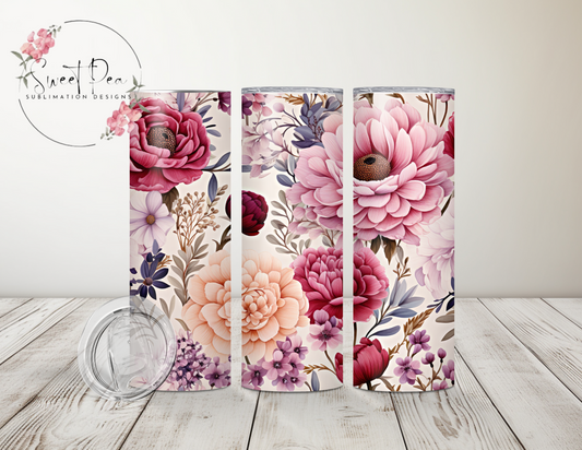 Floral 20oz Tumbler
