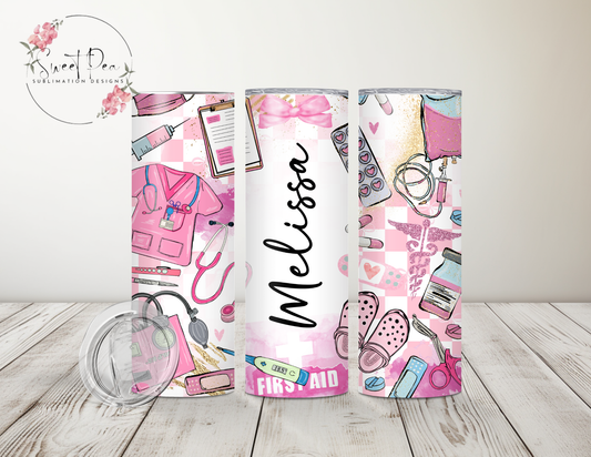 Nurse Personalized 20oz Tumbler