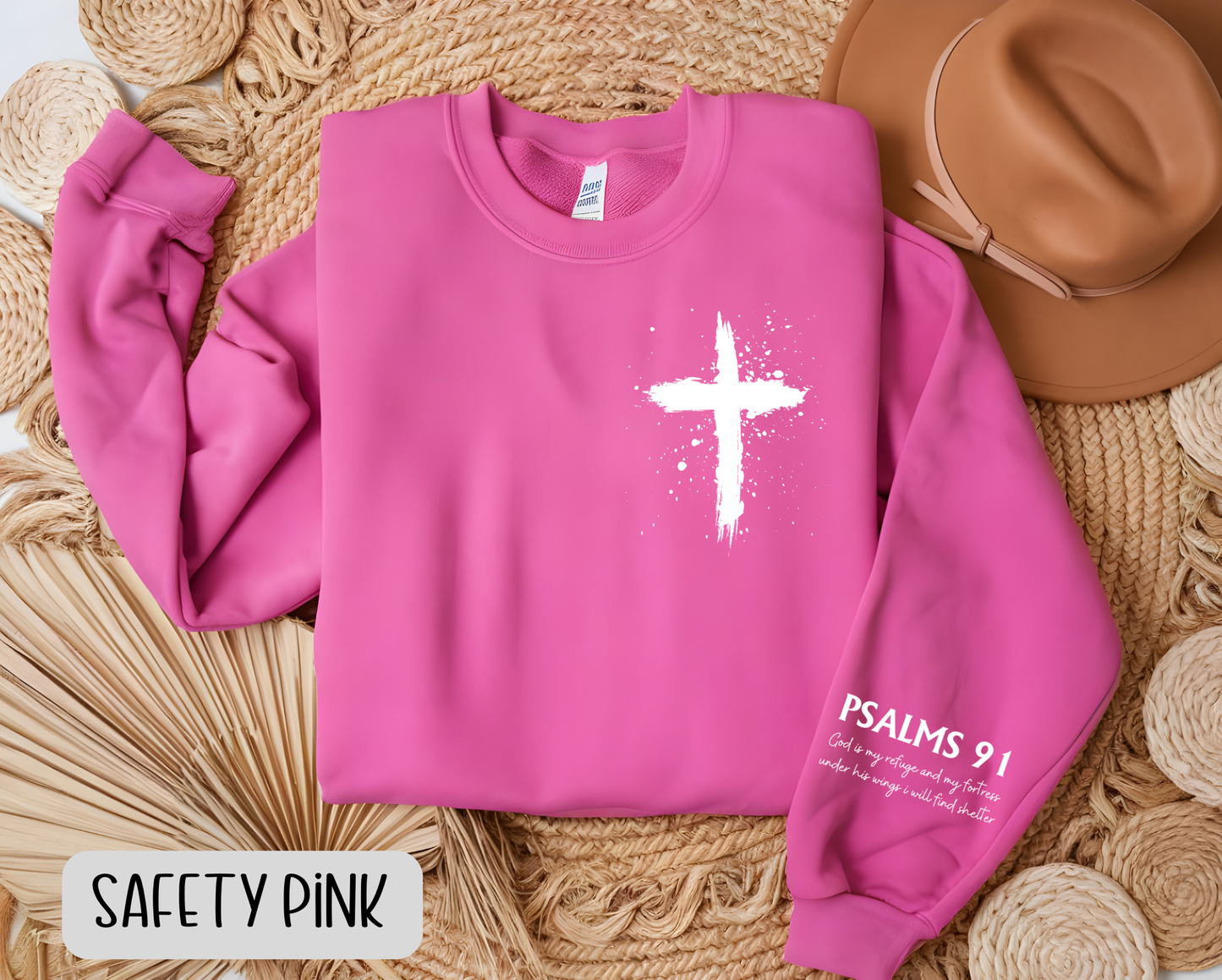 Psalms 91 Sweatshirt with Sleeve