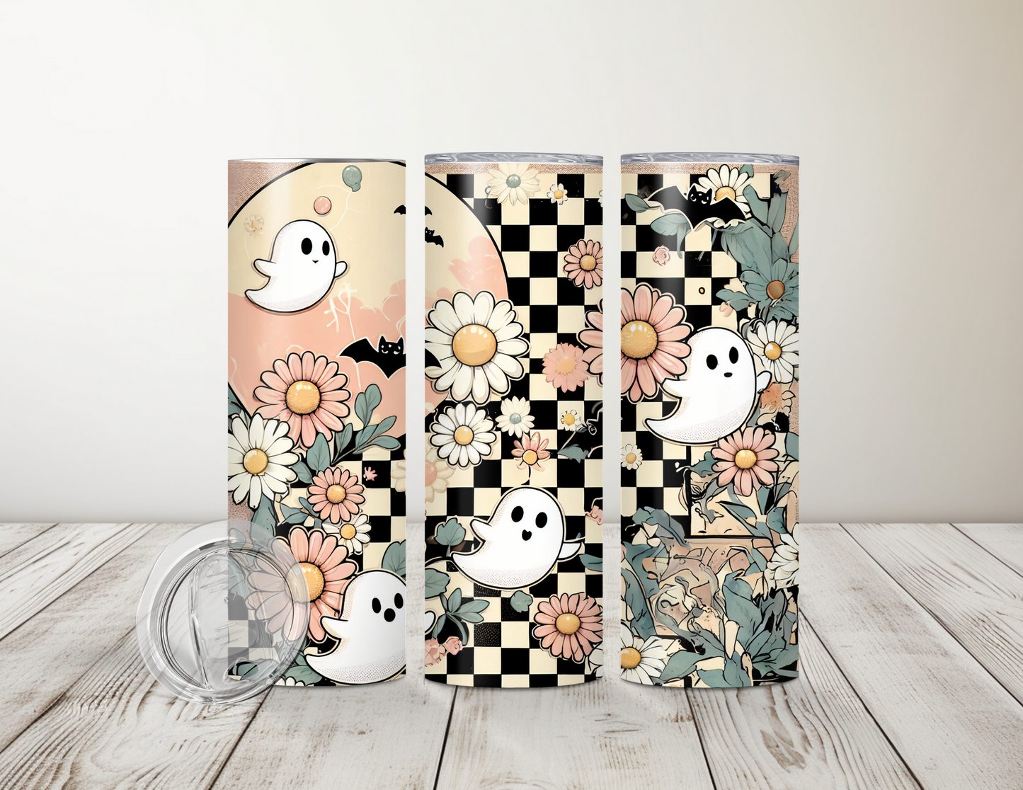 Retro Halloween 20oz Skinny Tumbler