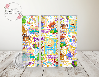 90's Baby Rugrats 20oz Tumbler