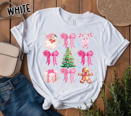 Christmas Bow T-shirt or Sweatshirt