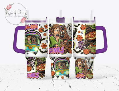 "Mystery Dog" Halloween 40oz Tumbler