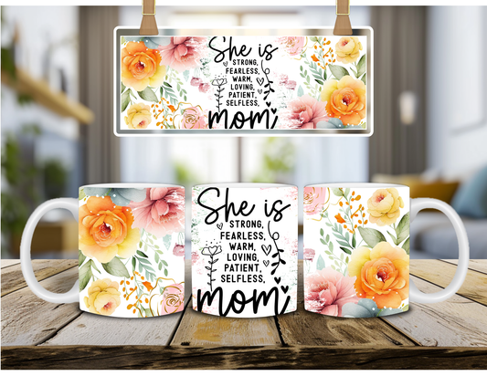 She is Mom Coffee Mug