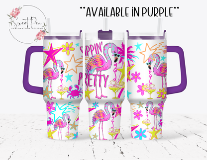 Sippin' Pretty 40oz Tumbler