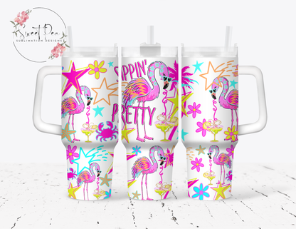 Sippin' Pretty 40oz Tumbler