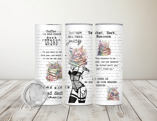 Smut girl Book 20oz Tumbler