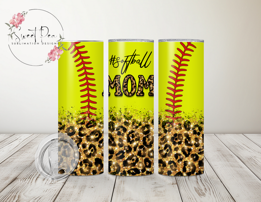 Softball Mom 20 oz Tumbler