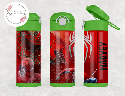 "Spiderboy" 12oz Kids Flip Top Tumbler