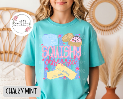 Squishy Obsessed Kids T-Shirt - Comfort Colors