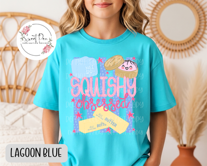 Squishy Obsessed Kids T-Shirt - Comfort Colors