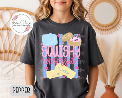 Squishy Obsessed Kids T-Shirt - Comfort Colors