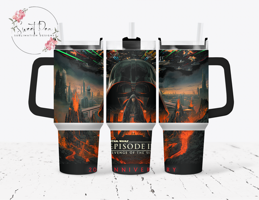 Star Wars 20th Anniversary 40oz Tumbler with Handle