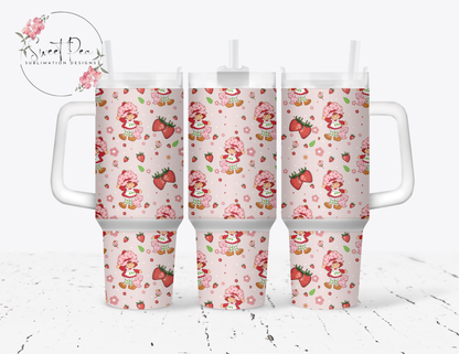 Strawberry Shortcake 40oz Tumbler