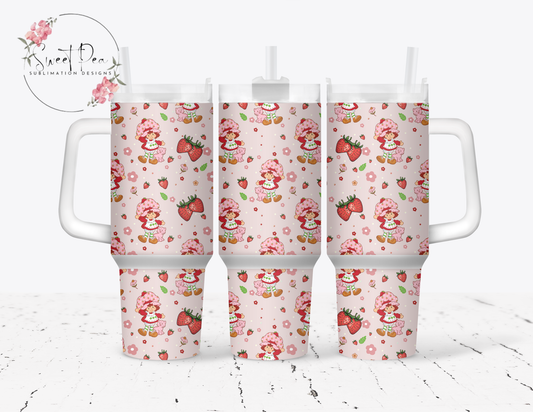 Strawberry Shortcake 40oz Tumbler