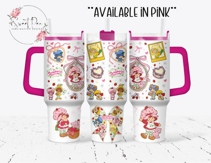 Strawberry Shortcake 40oz Tumbler
