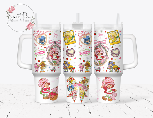 Strawberry Shortcake 40oz Tumbler