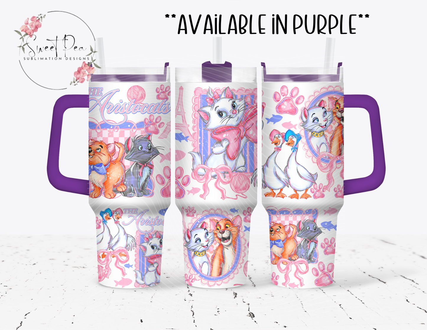 The Aristocats 40oz Tumbler