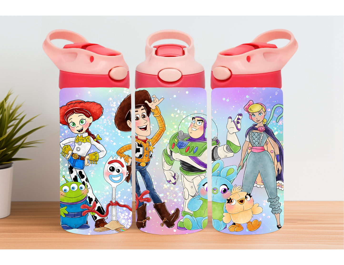 "Toys" Kids Flip Top Tumbler