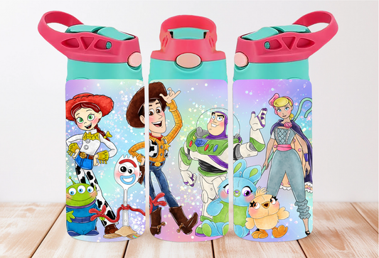 "Toys" Kids Flip Top Tumbler