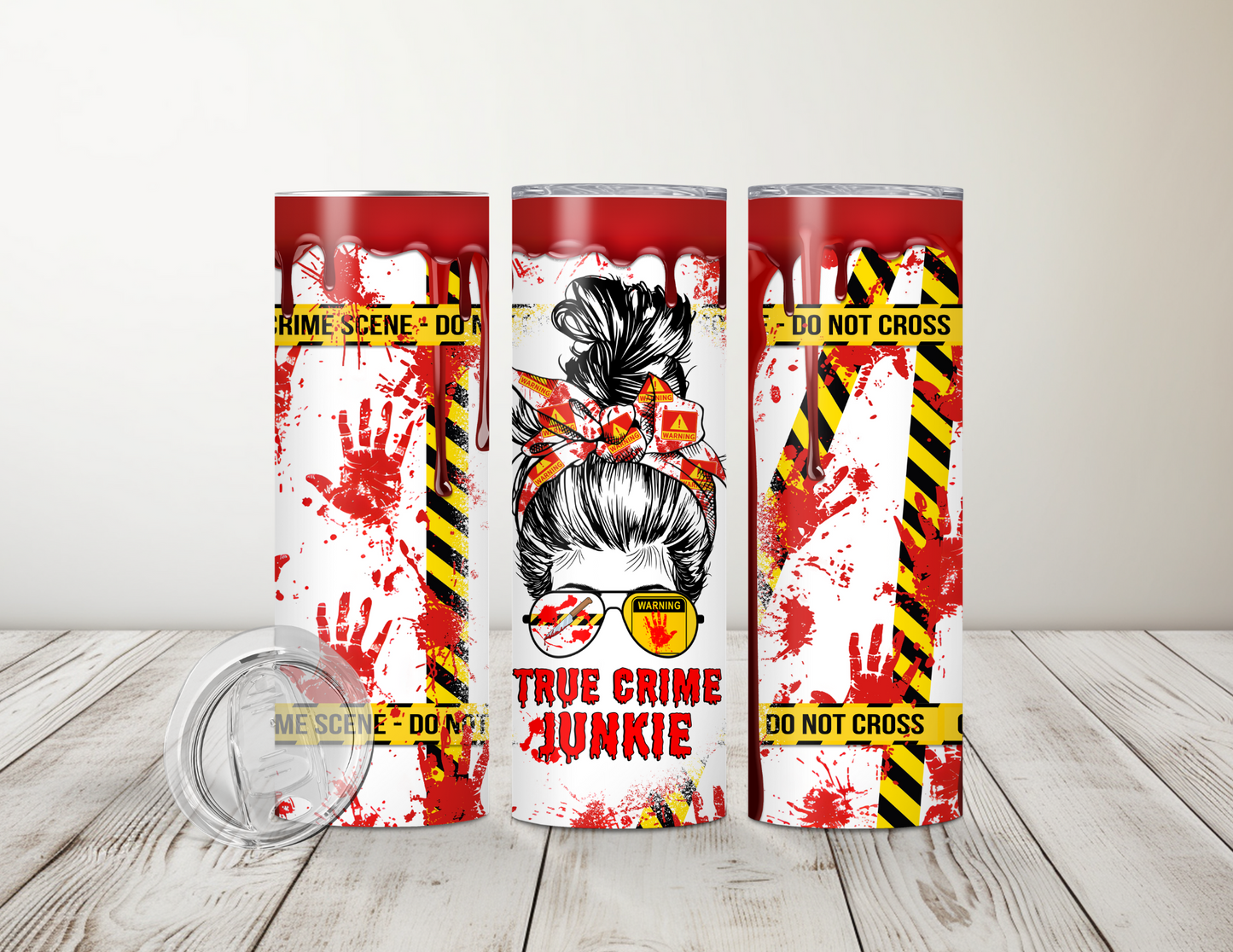 True Crime Junkie 20 oz Tumbler