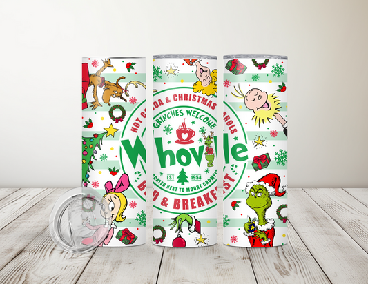 Whoville Bed & Breakfast 20 oz Tumbler