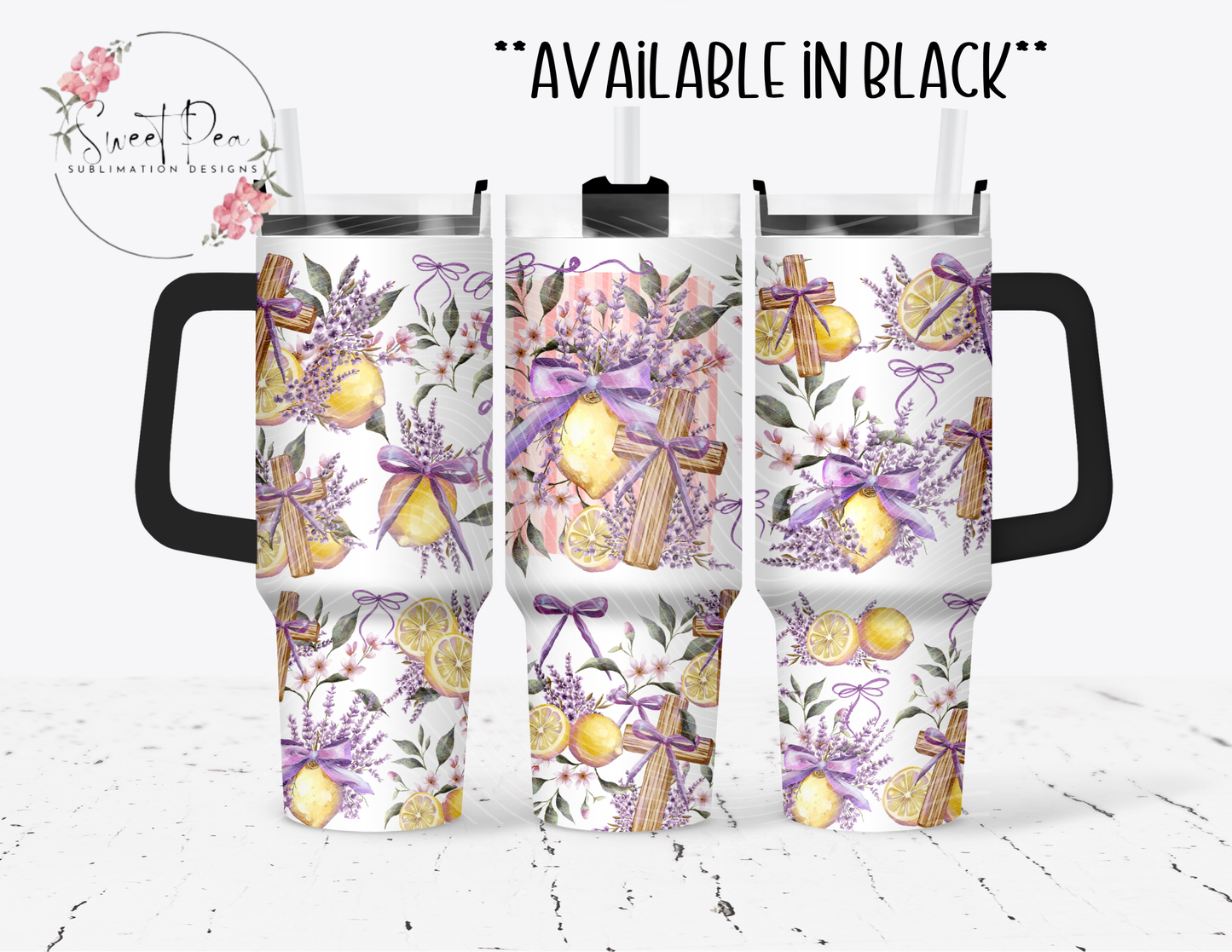 With Jesus Life Is Zestful 40oz Tumbler