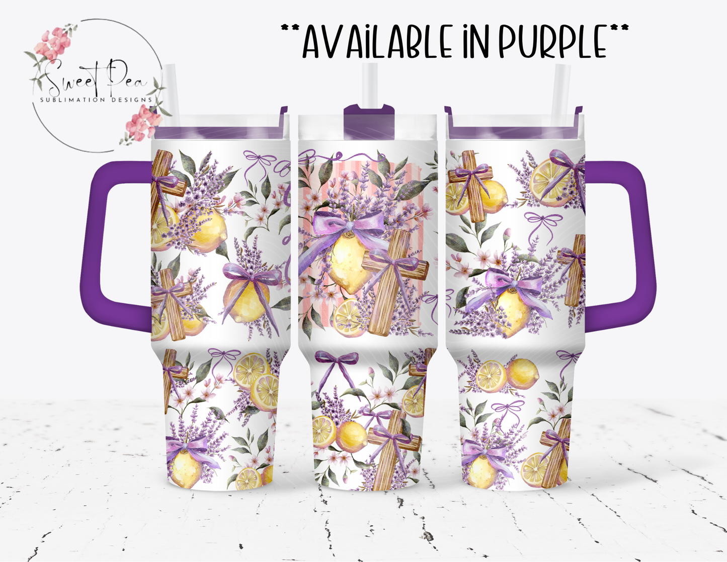 With Jesus Life Is Zestful 40oz Tumbler