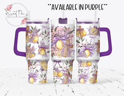 With Jesus Life Is Zestful 40oz Tumbler